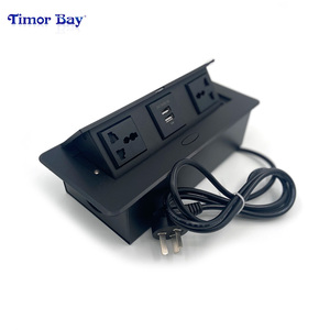 Bảng Pop Up ổ cắm với 2 AC cửa hàng <span class=keywords><strong>USB</strong></span>-A <span class=keywords><strong>USB</strong></span>-C 1 dữ liệu RJ45 1 cổng <span class=keywords><strong>HDMI</strong></span> cho phòng hội nghị nhà bếp Countertop - Product Image 5