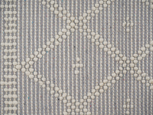 Handcrafted Wool and Cotton <b>Boho</b> <b>Rug</b> Stylish and Comfortable Floral Pattern Handwoven for Home Use Plush Pile Height - Product Image 5