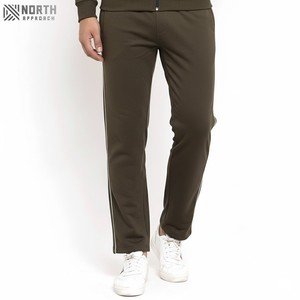 Survêtement à fermeture éclair en coton à manches longues pour hommes, nouveau style streetwear, deux pièces confortables, survêtements de luxe pour hommes, de couleur unie - Product Image 6
