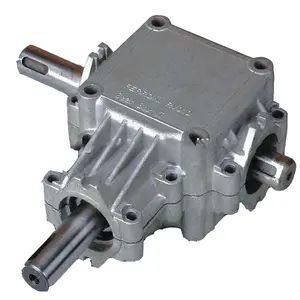 Nông nghiệp bevel hộp số pto nông nghiệp Gear Box trang trại Slasher ROTARY tiller Reducer thức ăn trộn Máy Kéo góc bên phải rotavator