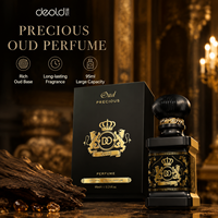 Parfum Deold Precious Oud 95ml, parfum oriental oud, unisexe, longue tenue, parfum boisé épicé