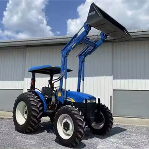 Tractor agrícola New-hollan TT75 bastante usado/Tractor de rueda de tractor Hollan T6070 140HP de bajo consumo de combustible usado - Product Image 1