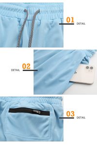 Pantalones cortos informales Parkour para hombre con diseño de logotipo personalizado, pantalones cortos informales para hombre más vendidos, pantalones cortos para hombre de buena calidad - Product Image 5