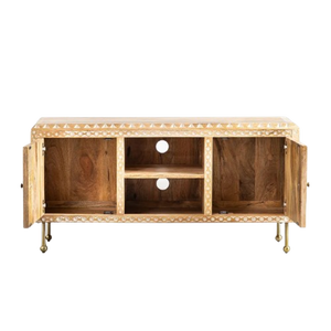 ชุดทีวีที่ทันสมัยเก็บของทำมือปรับได้เฟอร์นิเจอร์สำหรับห้องนั่งเล่นและอพาร์ทเมนต์ที่บ้าน - Product Image 2