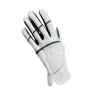 High Quality Custom Men's Women's Sheepskin Golf <b>Gloves</b> <b>Touchscreen</b> Compatible Adjustable Wrist Strap Mesh Breathable Left Right - Product Image 2