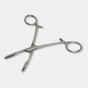 New Pean Clamp General Utility Forceps 14cm Shape Curved Foot Care Podiatry Toenail Finger Tools Autoclavable Stainless Steel - Product Image 1