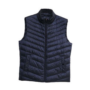 Gilet matelassé chaud et isolant, veste sans manches personnalisée pour l'hiver, pour usage extérieur, fabricant OEM, commandes en gros B2B - Product Image 3