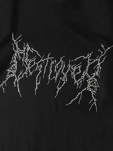 2025 hombres mujeres de alta calidad 100% algodón polar Sudadera con capucha Rhinestone pulóver diamante sudadera técnica bordada para invierno - Product Image 3