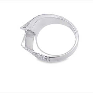 Hip Hop joyería 925 plata esterlina alta calidad relámpago helado hombres Original Moissanite anillo de diamantes - Product Image 3