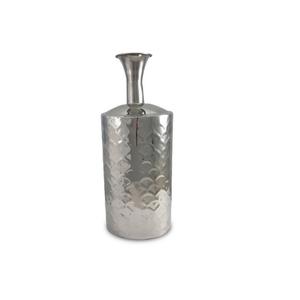 Vase martelé brillant Meilleure option de décoration pour décorer votre chambre de manière tendance Vase à fleurs décoratif en métal avec logo personnalisé - Product Image 1