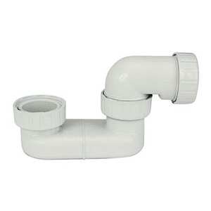 SIPHON RABAISSE PP POUR BAIN BLANC 1 "1/2 - Product Image 1