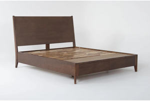 Marco de cama de madera minimalista moderno Durable teca caoba Suar muebles de madera para dormitorio para hoteles y villas-170103 - Product Image 4