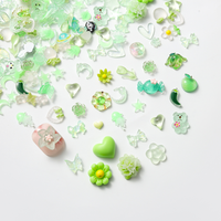 Multi Color Resin mini cartoon Nail mix Flower 3D Charms For DIY Acrylic Nail Art Ornaments Jewelry Accessories