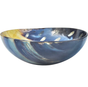 Natural new horn <b>decorative</b> serving bowl kitchenware style dining <b>table</b> <b>decor</b> home and kitchen salad and fruits bowl wholesale - Product Image 4