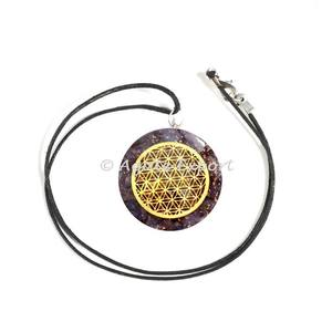 Guérison Doré Ovale Forme Naturelle Reiki Pierre Pendentifs Mascotte Style Fengshui - Product Image 3