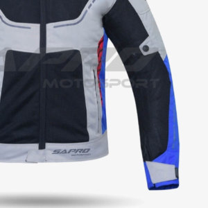 Sapro Men's Motorcycle Riding <b>Jacket</b> Full Sleeve Color Blocked Breathable Waterproof Windproof Quick Dry <b>Plus</b> <b>Size</b> for Adults - Product Image 3
