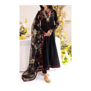 ชุดเดรสสตรีผ้าคอตตอนผ้าไหมคุณภาพสูงชุดเดรส shalwar Kameez ปากีสถานเสื้อสไตล์อินเดียสำหรับผู้หญิง - Product Image 1