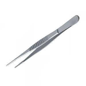 La mejor cantidad, abrazadera atraumática Vascular de 15 cm, punta de 1,5mm, pinzas quirúrgicas para el pulgar de tejido Debakey, Metal de acero atraumático Manual - Product Image 5