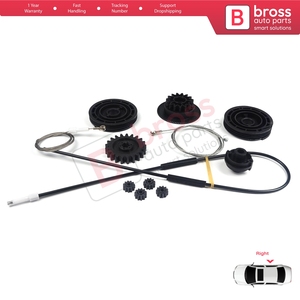 ชุดรางนำทางระบบขับเคลื่อนประตูเลื่อนไฟฟ้าด้านขวา BDP1100 รุ่น 6398200442 สำหรับ Vito Viano W639 W447 - Product Image 4