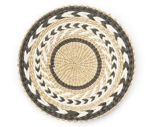 Posavasos de té de ratán tejido a mano, posavasos de mimbre de diseñador para beber, taza de té de vidrio, posavasos, alfombrillas y almohadillas, manteles individuales - Product Image 1