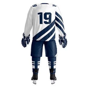 Uniforme de hockey sur glace grande taille le plus populaire fait à la main et personnalisable avec votre logo nouvelle arrivée concevez vos propres vêtements de hockey sur glace - Product Image 2