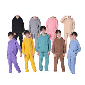 ชุดวอร์มลำลองสำหรับเด็กและทารกชุดวิ่งจ๊อกกิ้งผ้าฝ้ายโพลีเอสเตอร์สำหรับฤดูหนาว - Product Image 1