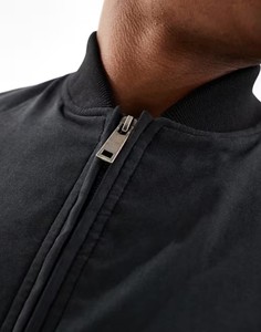 Custom Canvas Bomber High Street <b>Jacket</b> for Men Winter Sports Outdoor Hunting Windproof <b>Waterproof</b> Eco-Friendly <b>Warm</b> Fill - Product Image 4
