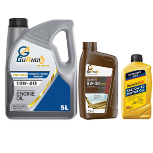 OEM Vente en gros Logo personnalisable Huile pour moteur diesel à essence entièrement synthétique <span class=keywords><strong>API</strong></span> <span class=keywords><strong>SN</strong></span>/CF 5W30 CI-4/SL <span class=keywords><strong>SAE</strong></span> 10W40 1QT 1L 5L - Product Image 1