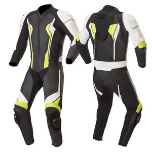 Traje de carreras de motos de cuero de último diseño personalizado 2025 ropa de carreras de motos de invierno - Product Image 4