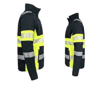 Chaleco DE SEGURIDAD amarillo Chaqueta DE SEGURIDAD reflectante de alta visibilidad Chaqueta de seguridad vial Ejecutivo multifuncional - Product Image 5