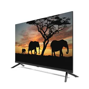 TV LED 43 Inci tanpa bingkai 4K TV pintar De 53 63 73 Pulgada Intelligence TV Televisi