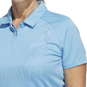 Femmes 100% coton Golf & Tennis pour Polo Usage quotidien Motif solide Longueur courte Tissage tricoté Marque privée Vêtements actifs - Product Image 4