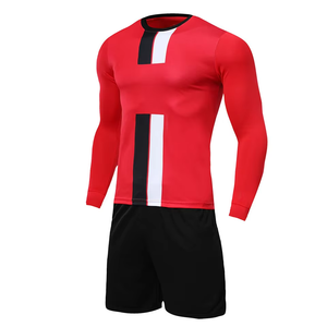 Maillots de football de couleur personnalisés Kits de football personnalisés Uniforme d'entraînement de football pour unisexe - Product Image 3