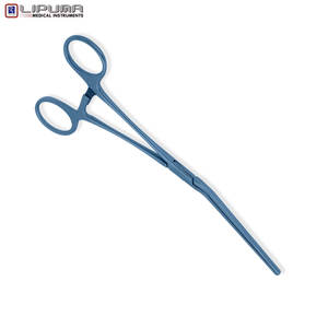 Debakey Atraumatic ไทเทเนียมหลอดเลือดแบบแมนนวลขากรรไกรมุม15องศามีก้านตรงเครื่องมือผ่าตัดพื้นฐานโมล - Product Image 6