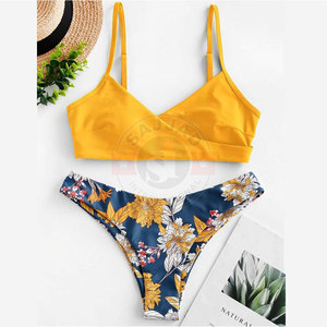 Conjunto de sujetador y Bikini para mujer, traje de baño personalizado, venta al por mayor - Product Image 6