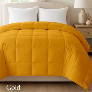 Luxury <b>Hotel</b> <b>Collection</b> Quilt <b>Duvet</b> Insert Comforter | Microfiber Fill | Lightweight All Season Bedding | Soft Hypoallergenic - Product Image 1
