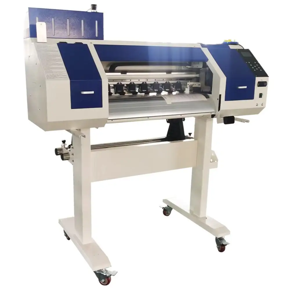 カラープロッターコンボホワイトインクオードリー60cmTシャツ印刷機I3200l13060cmフィルムTシャツDTFプリンター