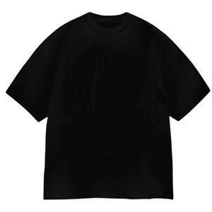 เสื้อยืดลำลองผู้ชายไซส์ใหญ่ คุณภาพสูง ปรับแต่งโลโก้ได้  รักษ์โลก แขนสั้น สีดำ 220gsm ผ้าออร์แกนิค 100% - Product Image 1