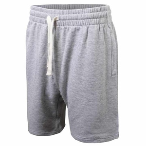 Venta caliente de los hombres atléticos pantalones cortos de sudor de alta calidad de algodón polar calle lona diseño de cordón de moda de talla grande - Product Image 2