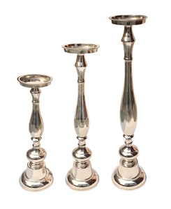 Aluminum Golden Taper <b>Candlestick</b> Holders for Wedding Decoration Top Quality Metal Candle Holder with Customized Shape - Product Image 5