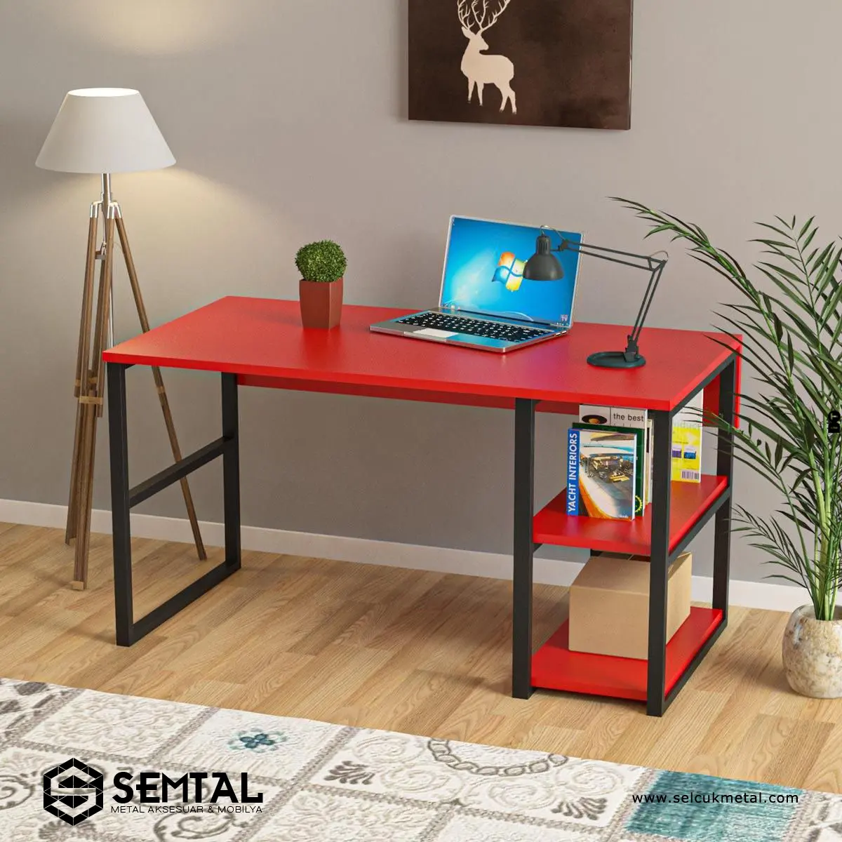 Hot Selling High Quality modern mutli purpose office desk laptop sit study writing work table metal and wooden material