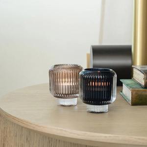 Portavelas de Cristal de Lujo, Centro de Mesa Elegante, Decoración Moderna para el Hogar, Soporte Decorativo para Velas - Product Image 4