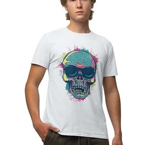 Camiseta en blanco sencilla de algodón 100% para hombre, pesado Camiseta de algodón, camiseta de lujo de gran tamaño con hombros caídos, camiseta de calle con logotipo personalizado para hombre - Product Image 1