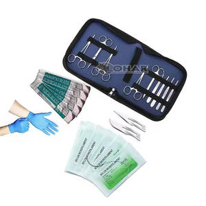 Conjuntos quirúrgicos de grado hospitalario Los mejores Kits de práctica quirúrgica Instrumentos quirúrgicos de acero inoxidable hechos a mano Equipo certificado por CE - Product Image 6