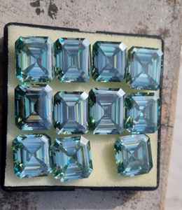 40 Cts Blue Ascher <b>Moissanite</b> Diamond Customized Jewelry <b>Loose</b> <b>Moissanite</b> Wholesale <b>Moissanite</b> - Product Image 1