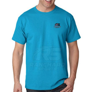 Camiseta de Algodón Personalizada de Bajo Pedido Mínimo para Hombre, Camiseta Lisa para Adulto, Camiseta para Hombre para Venta en Línea - Product Image 1