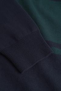 Pull en maille pour homme, coupe décontractée, col en V, vêtements d'hiver, durable, confortable, coupe moderne, poignets élastiques - Product Image 6