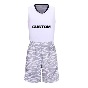 Customized <b>Basketball</b> Uniform Kit BSCI Polyester Sportswear Sublimation Design Plus Size Team Club Uniform Printed - Product Image 1