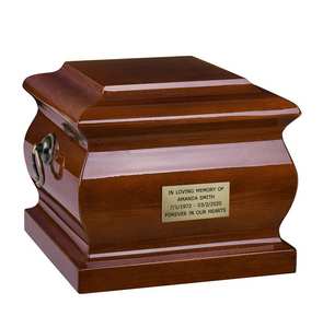 โกศเผาไม้สำหรับผู้ใหญ่ที่เป็นเอกลักษณ์เอกลักษณ์โกศงานศพของชาวอิตาเลียนโกศส่วนตัวไม้และโลงศพสำหรับผู้ใหญ่ - Product Image 6