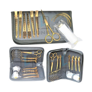 Professional <b>Hair</b> <b>Extension</b> <b>Tools</b> Accessories in Rose Gold Plasma Color With Free Custom Brand Labelling - Product Image 1